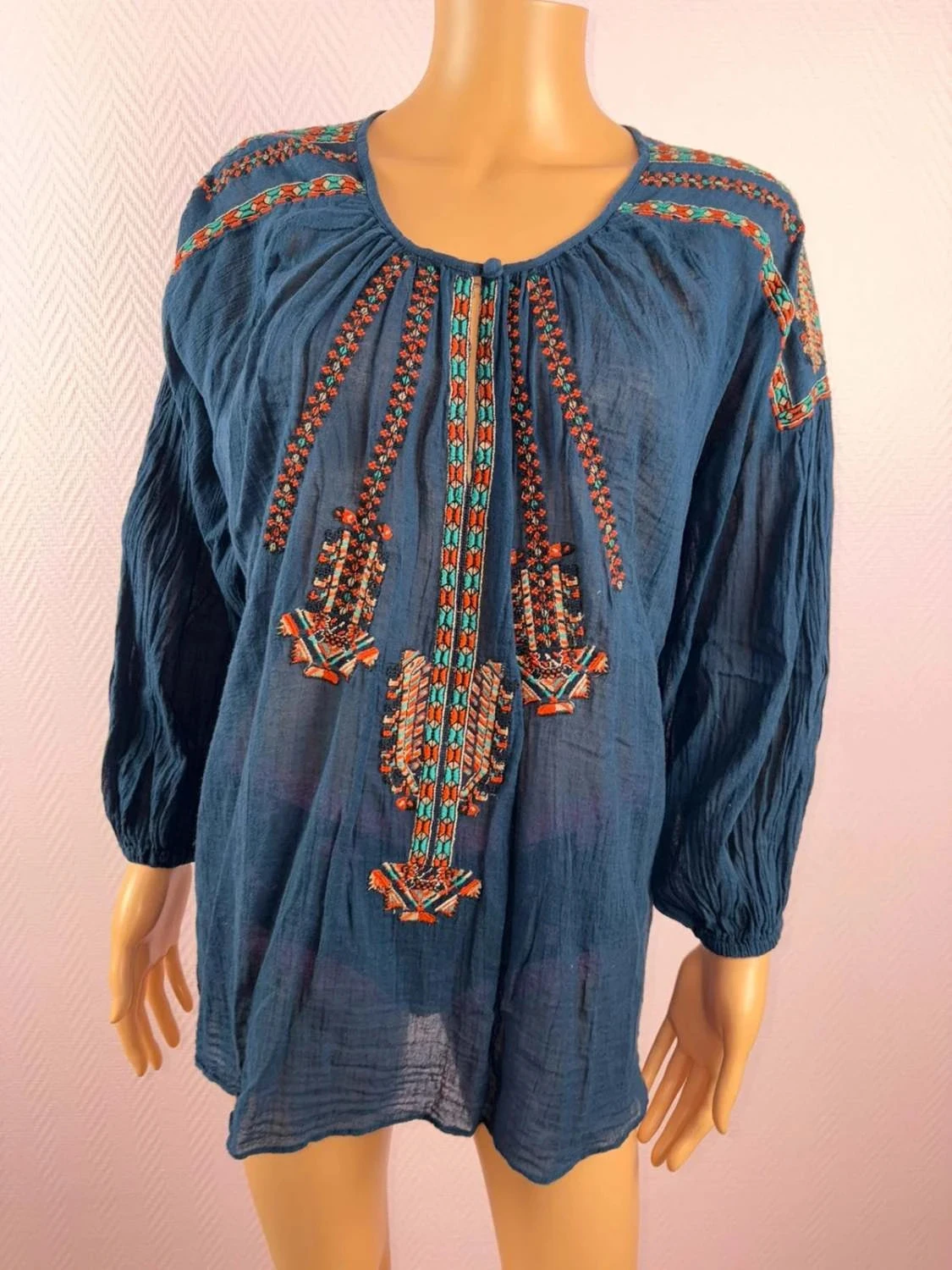Blouse femme taille m Stéphanie vaille super état